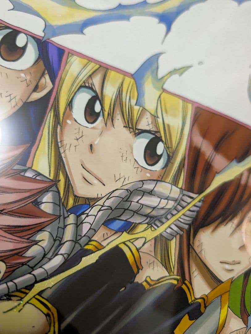 最終値下げ　FAIRY TAIL フェアリーテイル　版画　1人じゃない