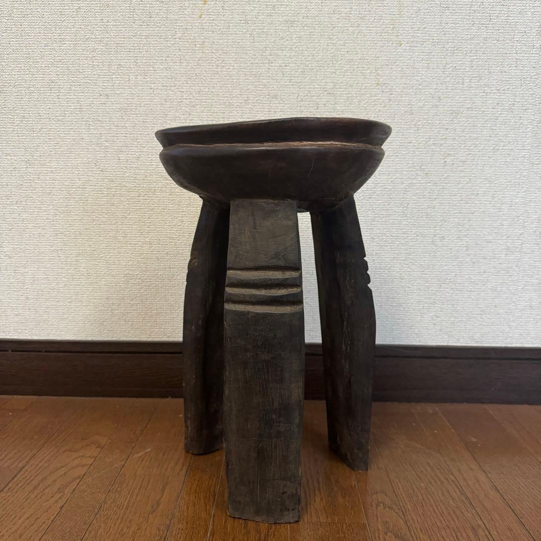 アフリカ ブルキナファソ ヌヌマ族 スツール 民藝 椅子 古道具 ビンテージ