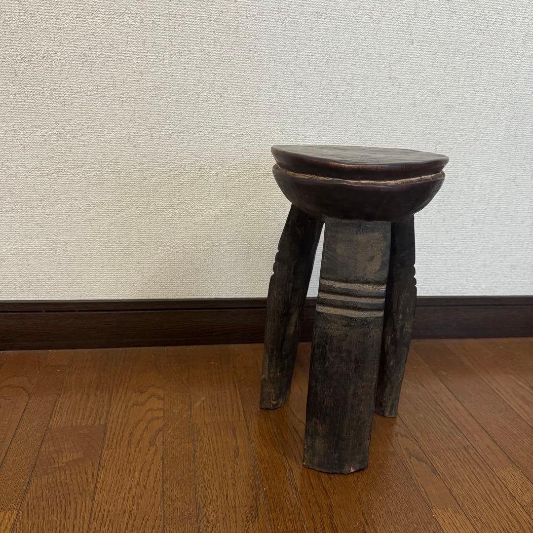 アフリカ ブルキナファソ ヌヌマ族 スツール 民藝 椅子 古道具 ビンテージ