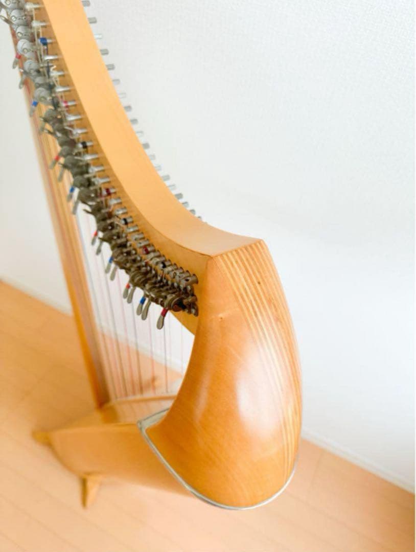 【美品】ハープ スティヴェル アイリッシュ グランド レバーハープ インテリア