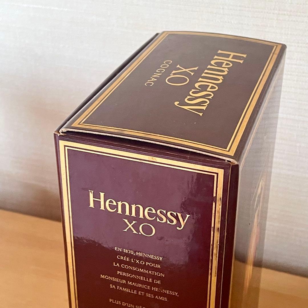 Hennessy ヘネシー　クリアボトル　金キャップ　未開封　700ml