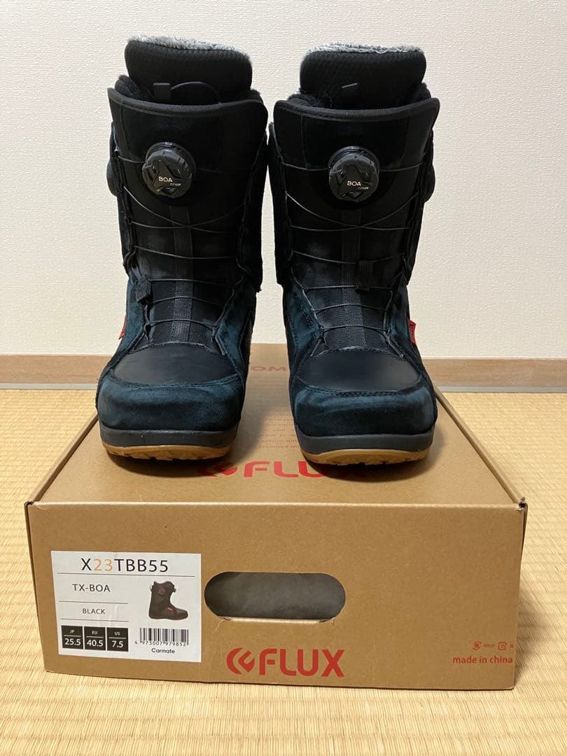 FLUX TX-BOA スノーボードブーツ ブラック JP 25.5