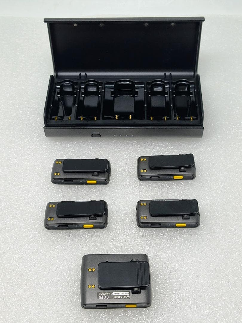 【美品】7RYMS iRay DW40 ワイヤレスピンマイク 4ch同時録音対応