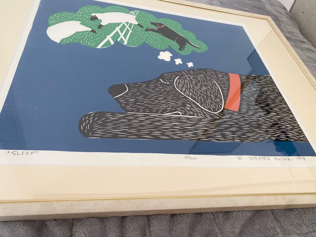 スティーヴン・ヒューネック ステファン・ヒューネック 版画 題 SLEEP