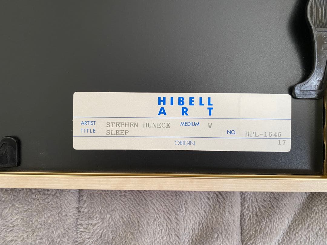 スティーヴン・ヒューネック ステファン・ヒューネック 版画 題 SLEEP