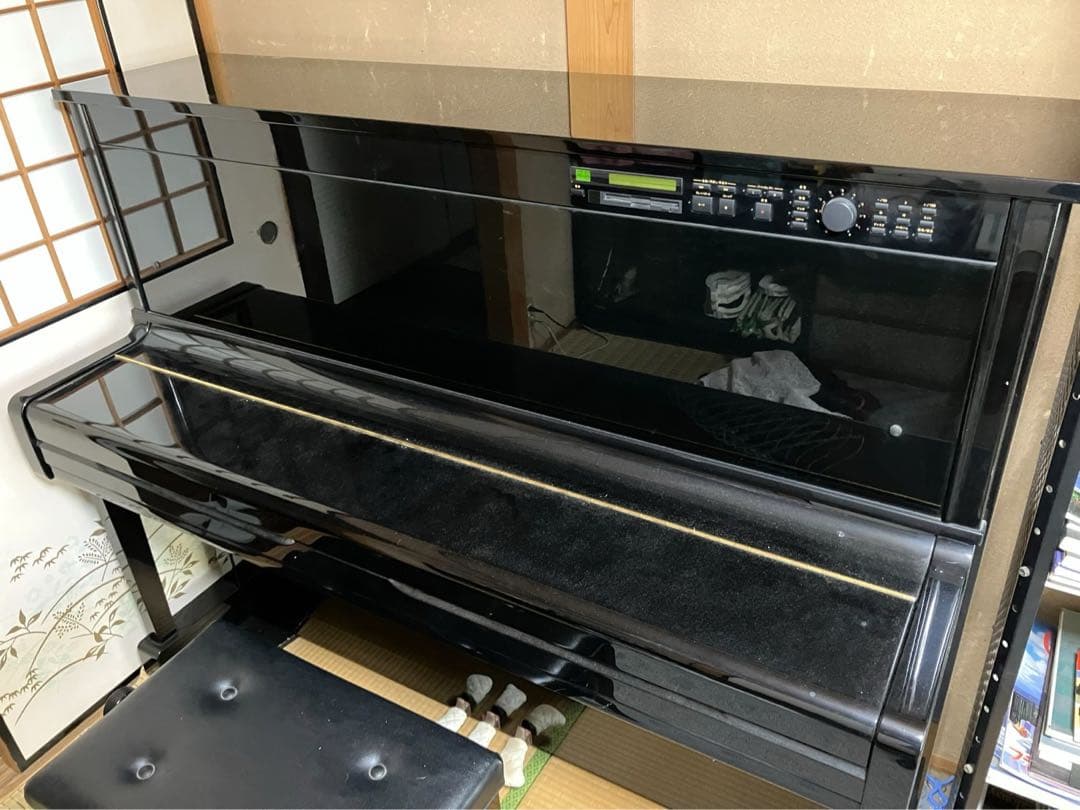 YAMAHA アップライトピアノ 黒