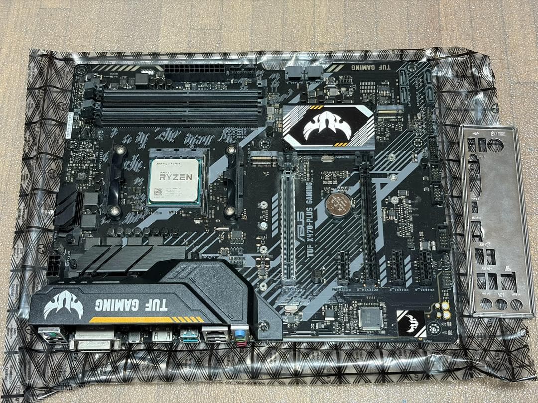 CPU AMD Ryzen 7 2700X + TUF X470-PLUS GAMING