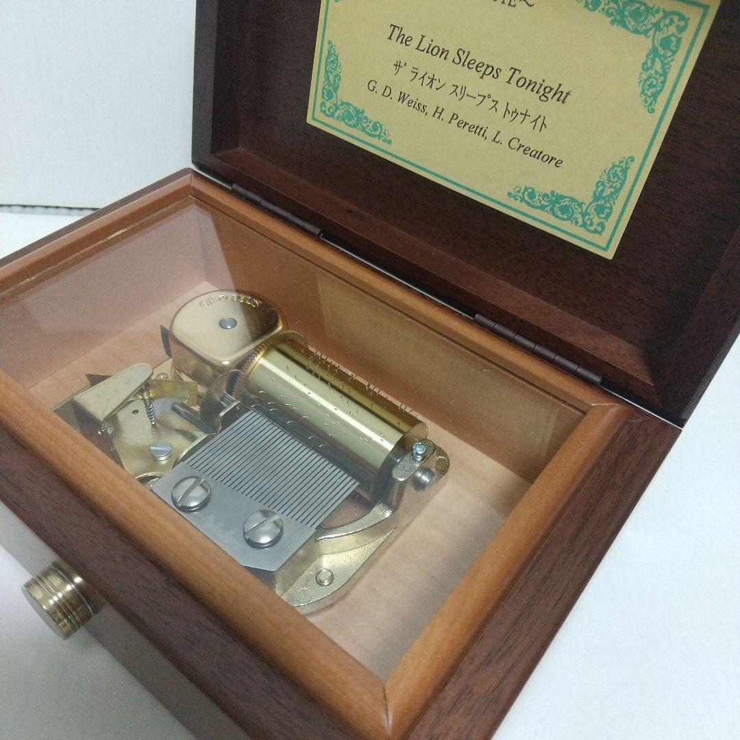 美品〈ライオンキングのあの曲〉30弁オルフェウス/高級オルゴール/楽しいリズム♪