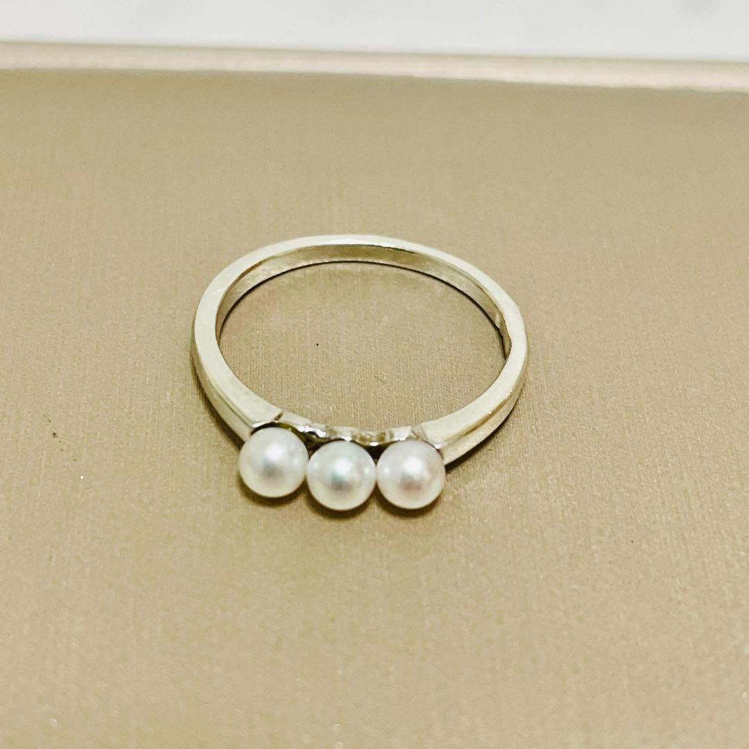 希少✨皇室御用達 MIKIMOTO ミキモト あこや 真珠 ベビーパール リング