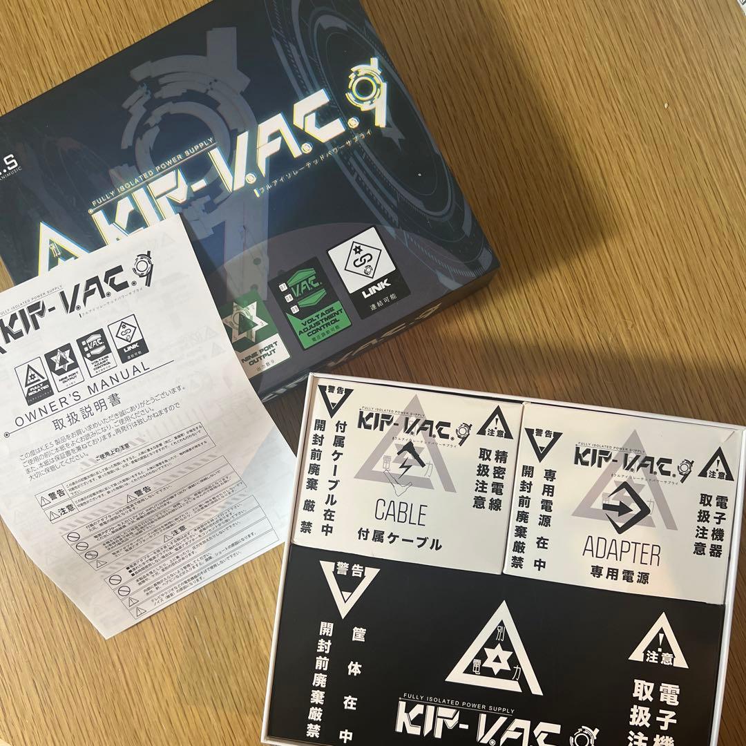 K.E.S KIP-V.A.C.9 パワーサプライ (箱、専用アダプタ付)