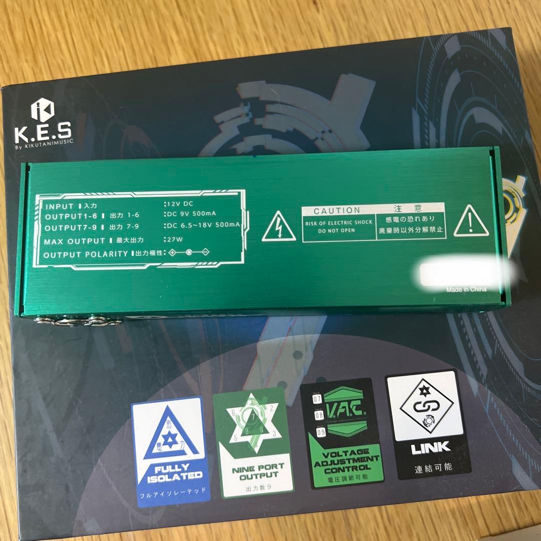 K.E.S KIP-V.A.C.9 パワーサプライ (箱、専用アダプタ付)