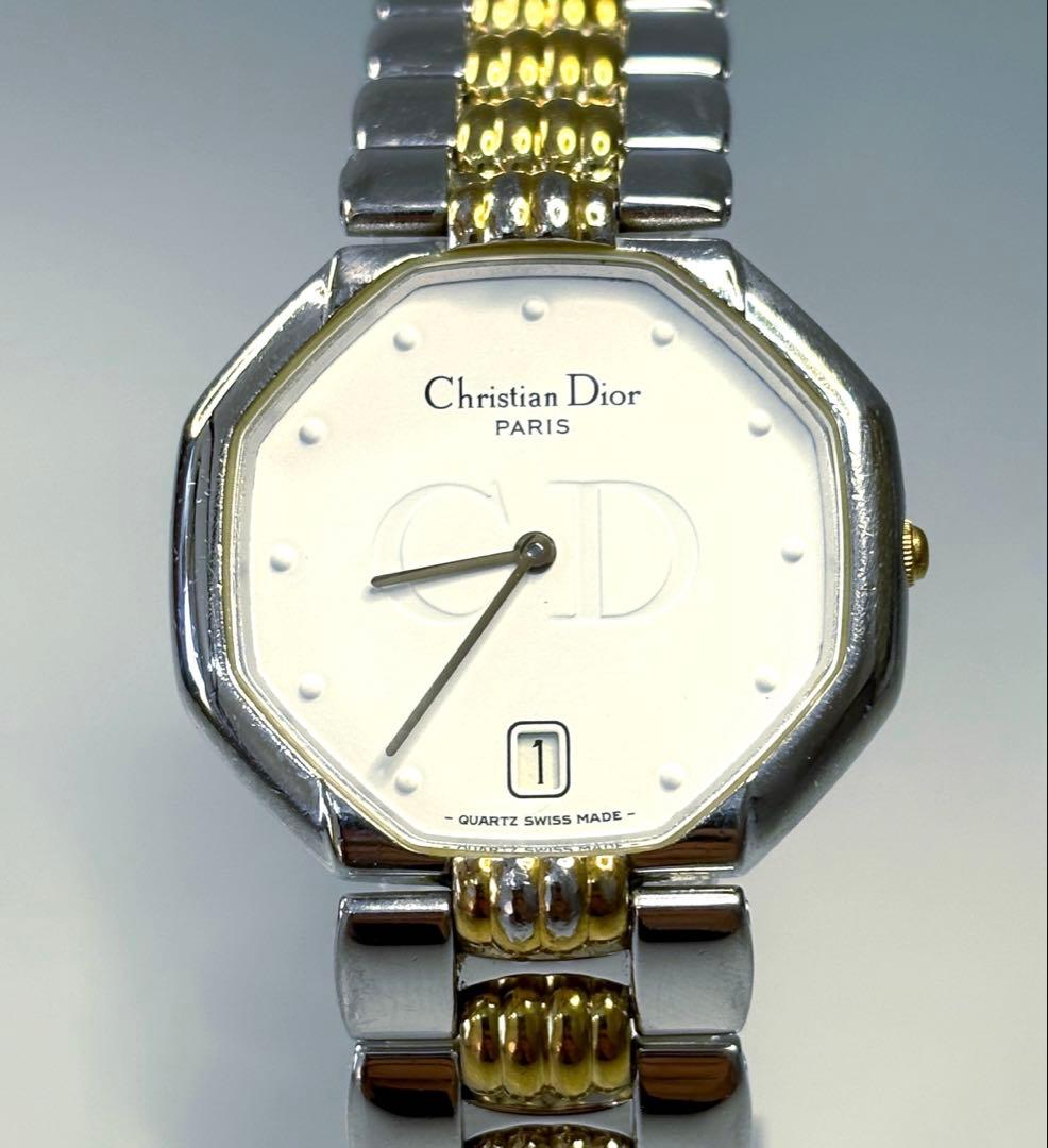 【新品電池】Christian Dior クリスチャンディオール メンズ 腕時計