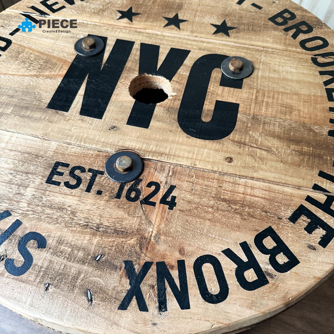 ケーブルドラム 電線ドラム テーブル アメリカン NYC-A 【受注製作】