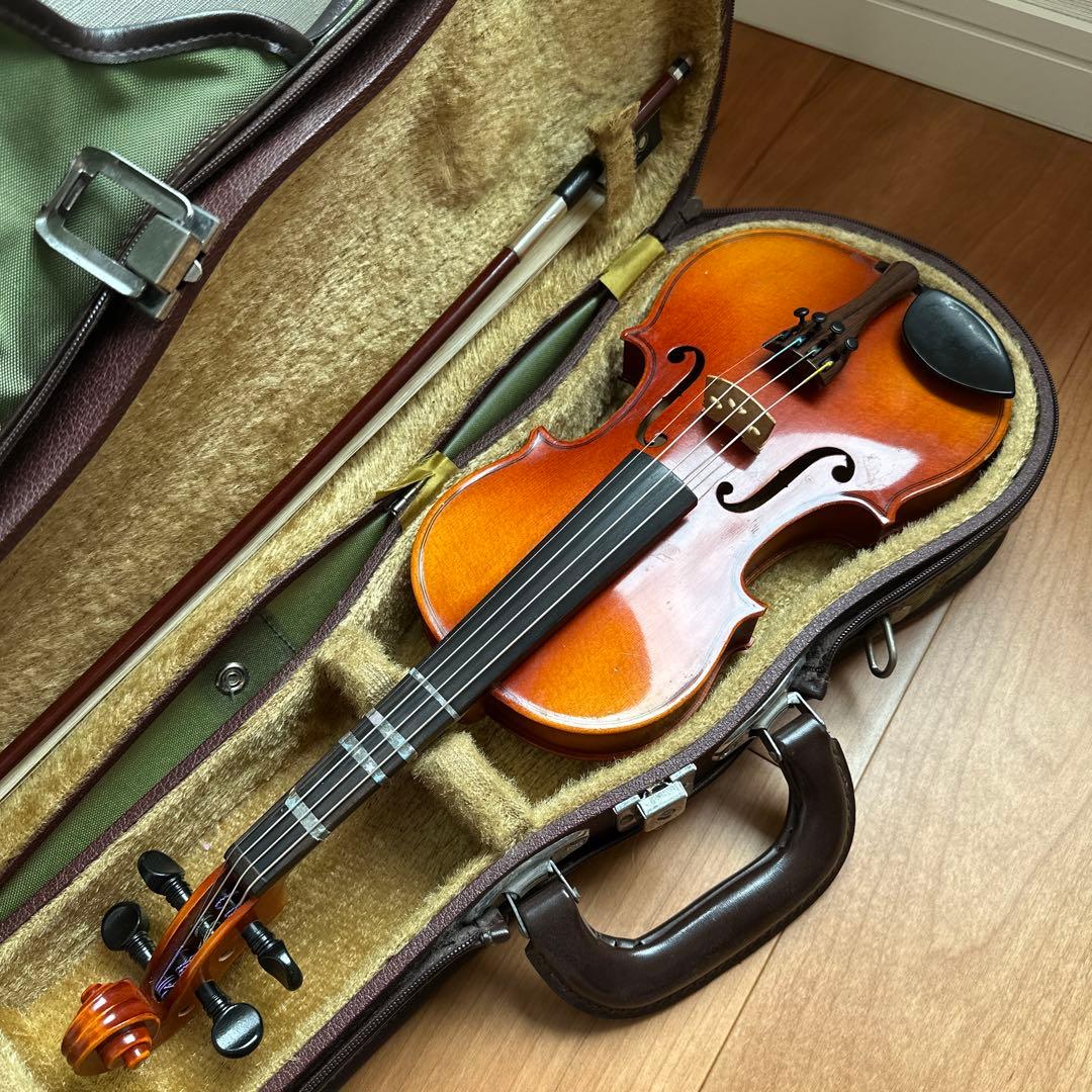 専用　バイオリン 本体 ケース付き　1/10サイズ、1/8 サイズ二台セット
