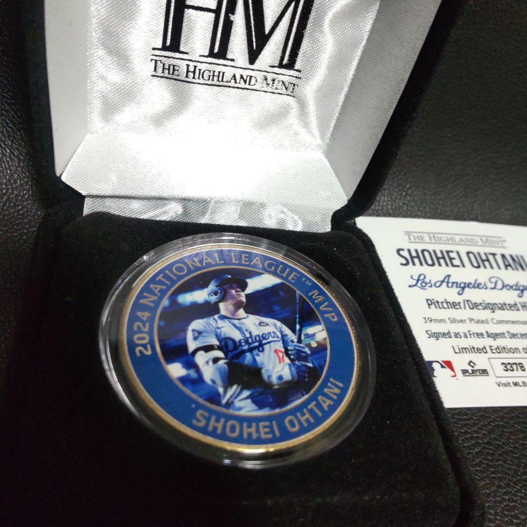MLB公式ライセンス品 大谷翔平選手 2024MVP受賞 記念 5000枚