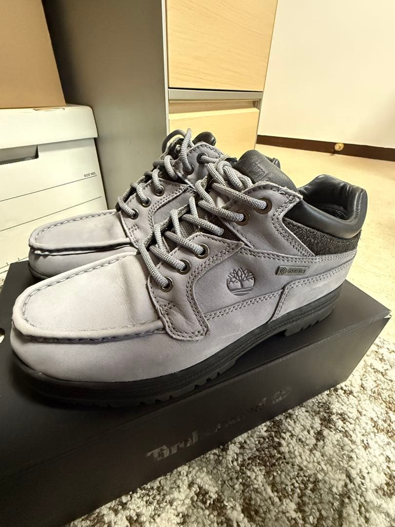 靴 Timberland MOC TOE GTX US 8 MD-Gray