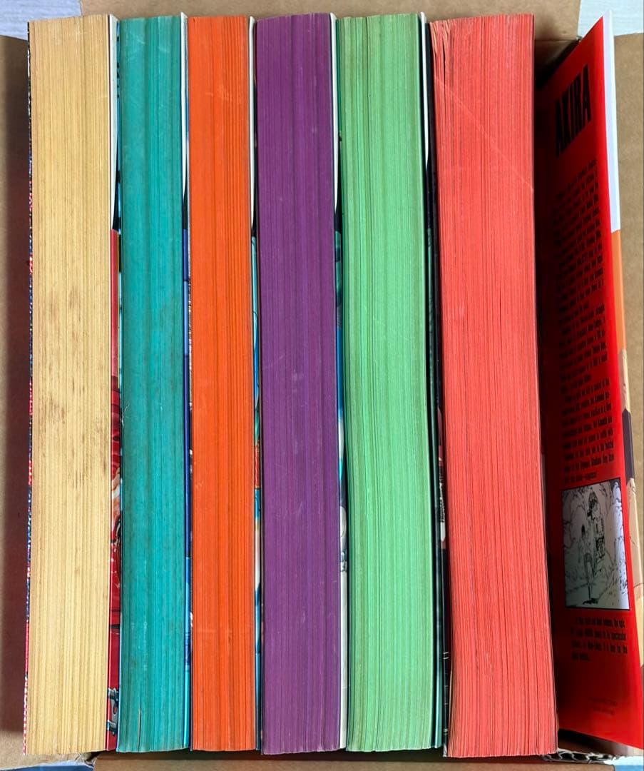 a*s様 AKIRA 全6巻セット全て初版　 大友克洋