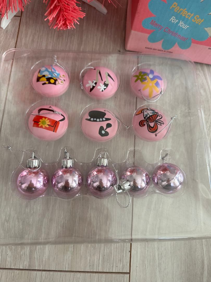 2000年バービーBarbieクリスマスツリー　ヴィンテージ ピンク