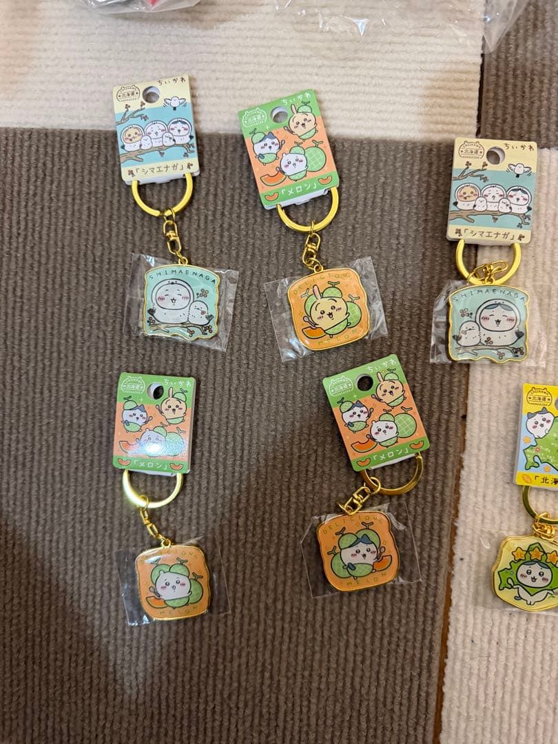 ご当地ちいかわ、ぬいぐるみキーホルダー 10個セット
