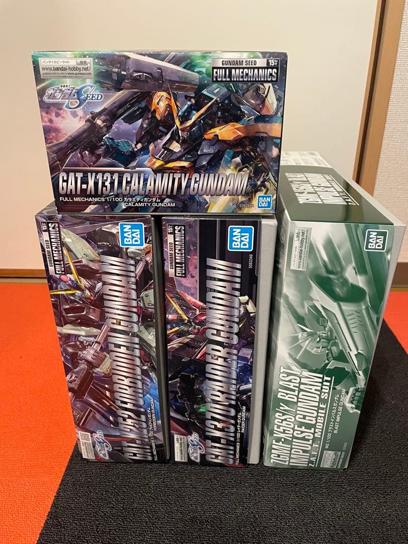 ガンダムSEED FULL MECHANICS 3体セット　MG1体