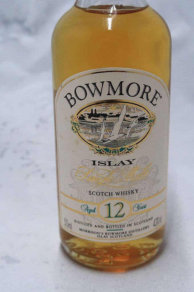 ボウモア１２年 シングルモルトウィスキー ミニチュアボトル