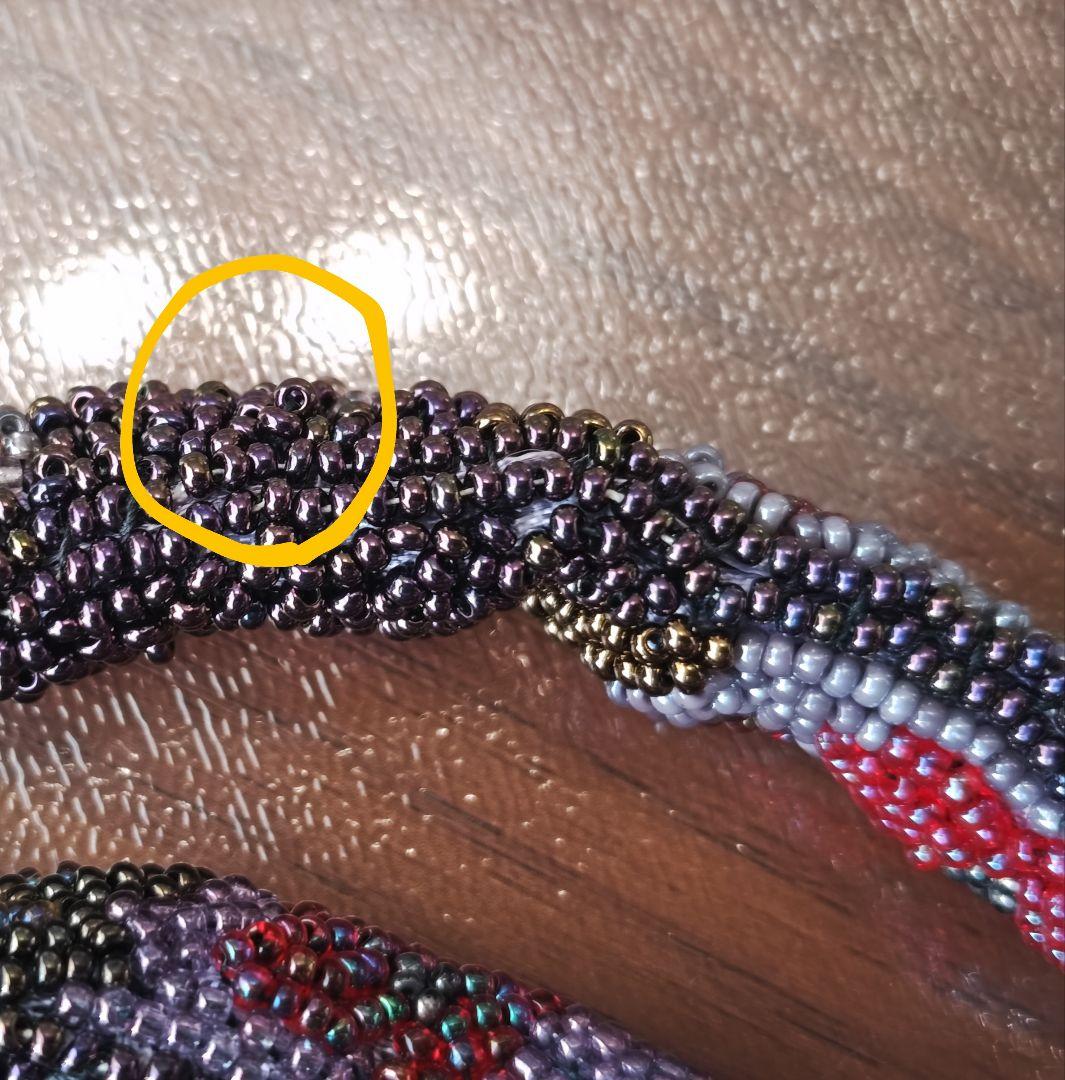 【ままっきぃ】ビーズバッグ　和装　パーティーバッグ　着物　浴衣