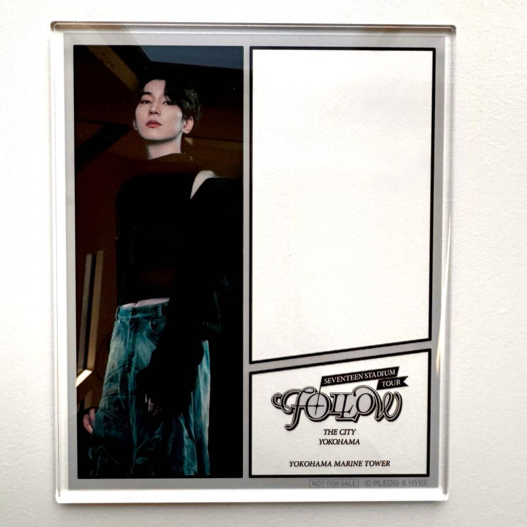 SEVENTEEN セブチ マリンタワー 限定 アクスタ フォトボード ウォヌ
