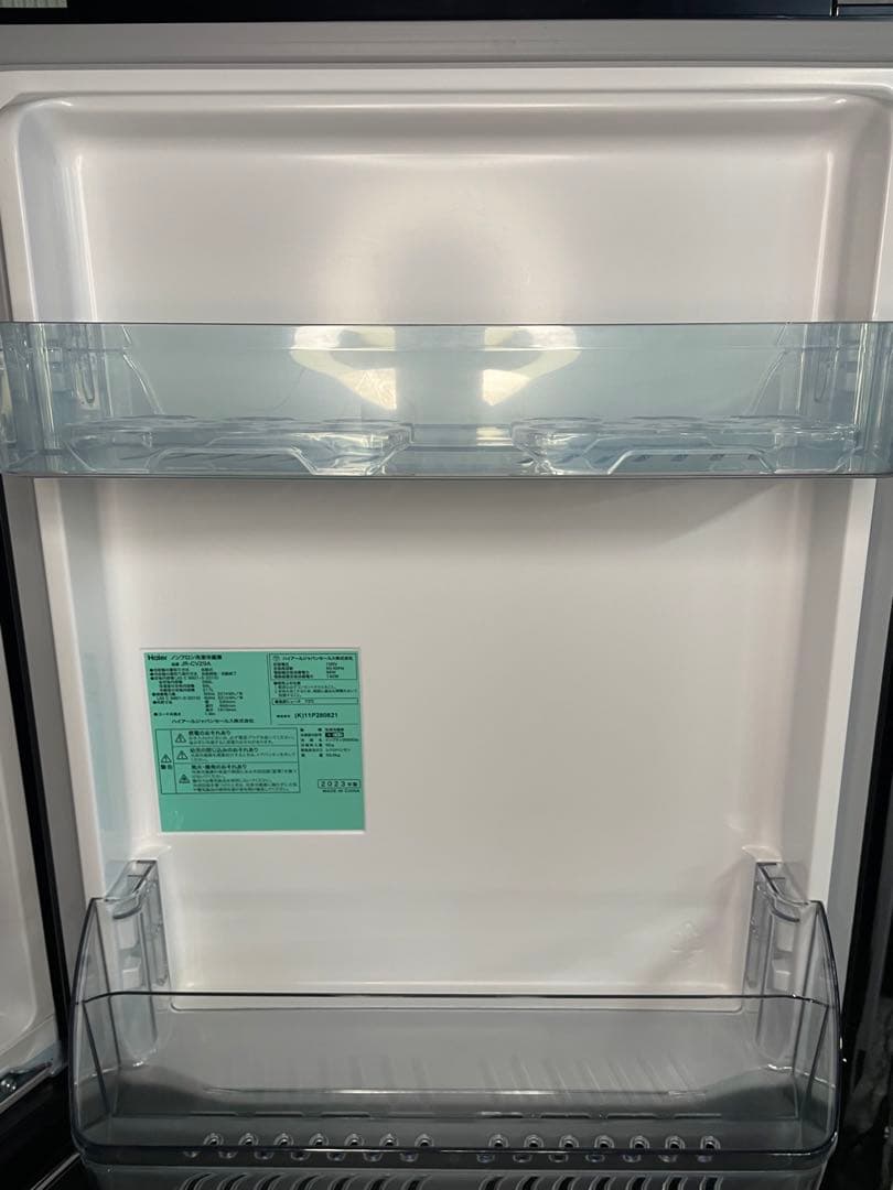2023年製 Haier 冷蔵庫 JR-CV29A 286L