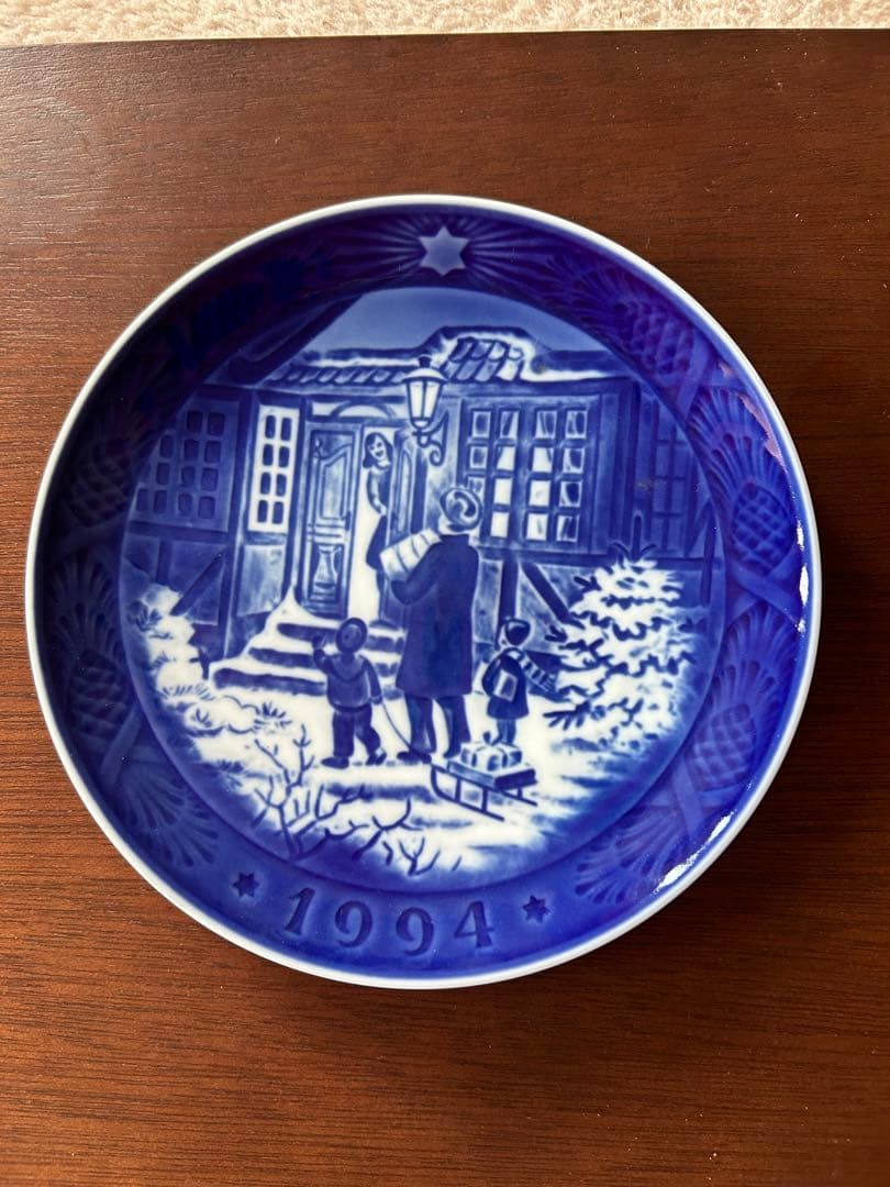 ロイヤルコペンハーゲンプレート 3枚セット 1992・1994・1996年