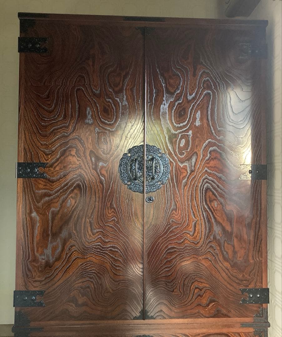 岩谷堂箪笥 (上下2段の上段)♦️別出品の下段と一緒の購入をお願いします♦️