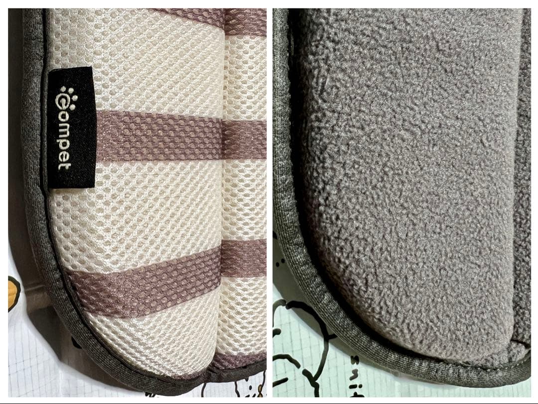 【中古】コムペット ミリミリライト ペットカート アッシュホワイト EGマット付