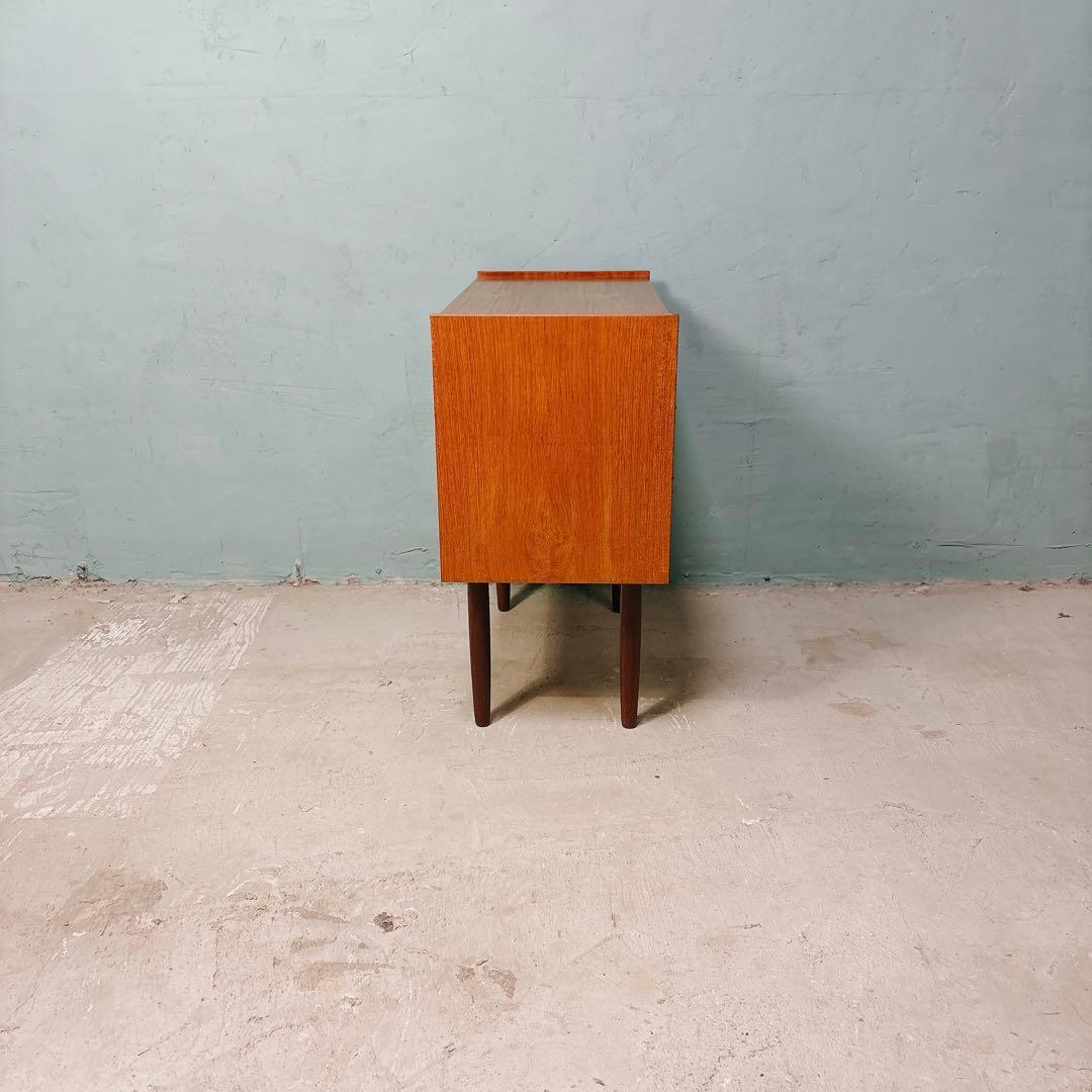 デンマーク　チーク材　三段チェスト　北欧家具　北欧ビンテージ