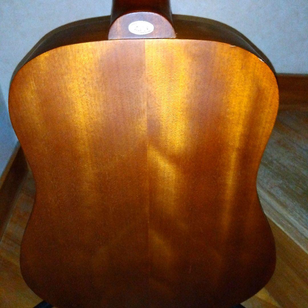 木目バリトラS.yairi上位ブランドコンパクトギター全長88cmケース付き美品