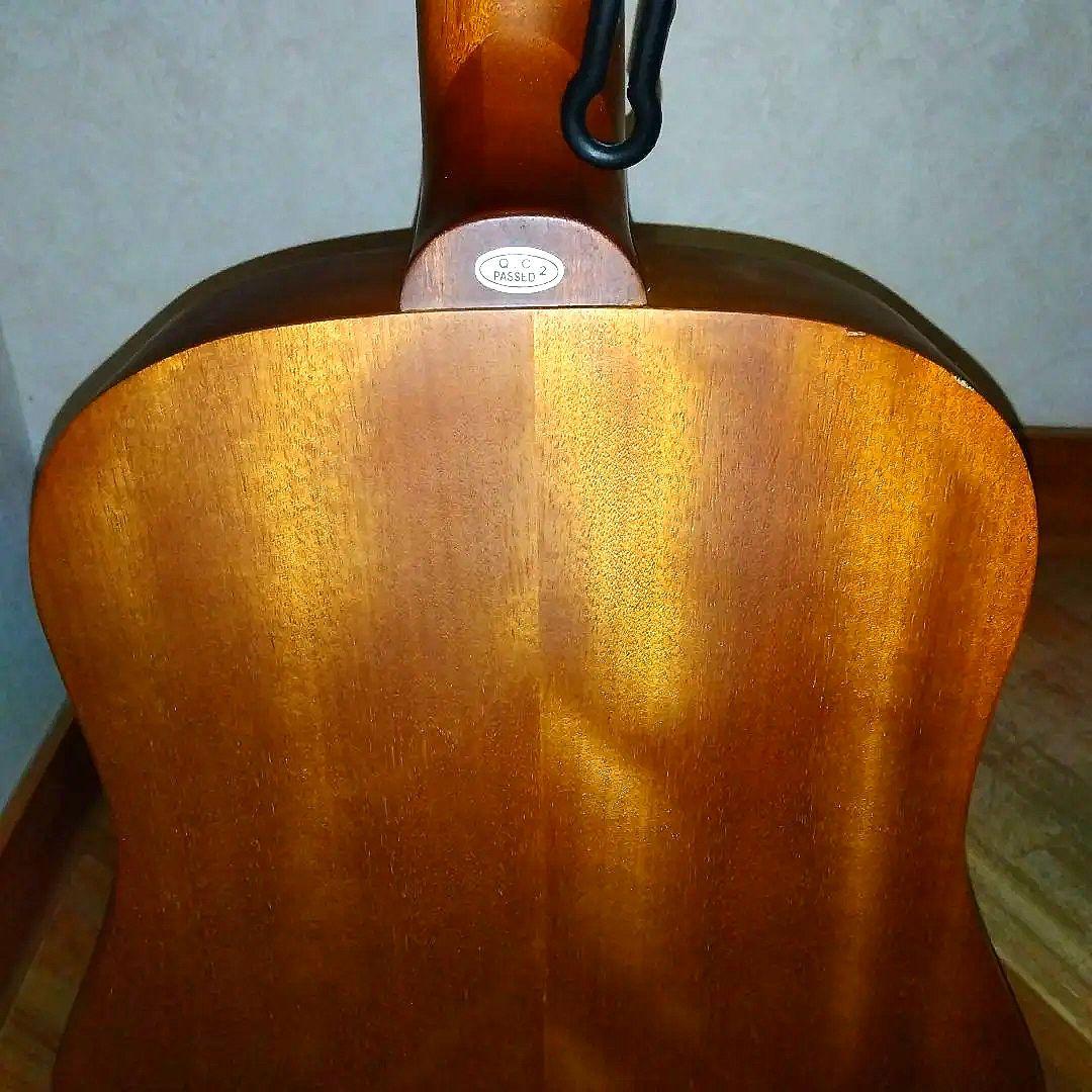 木目バリトラS.yairi上位ブランドコンパクトギター全長88cmケース付き美品