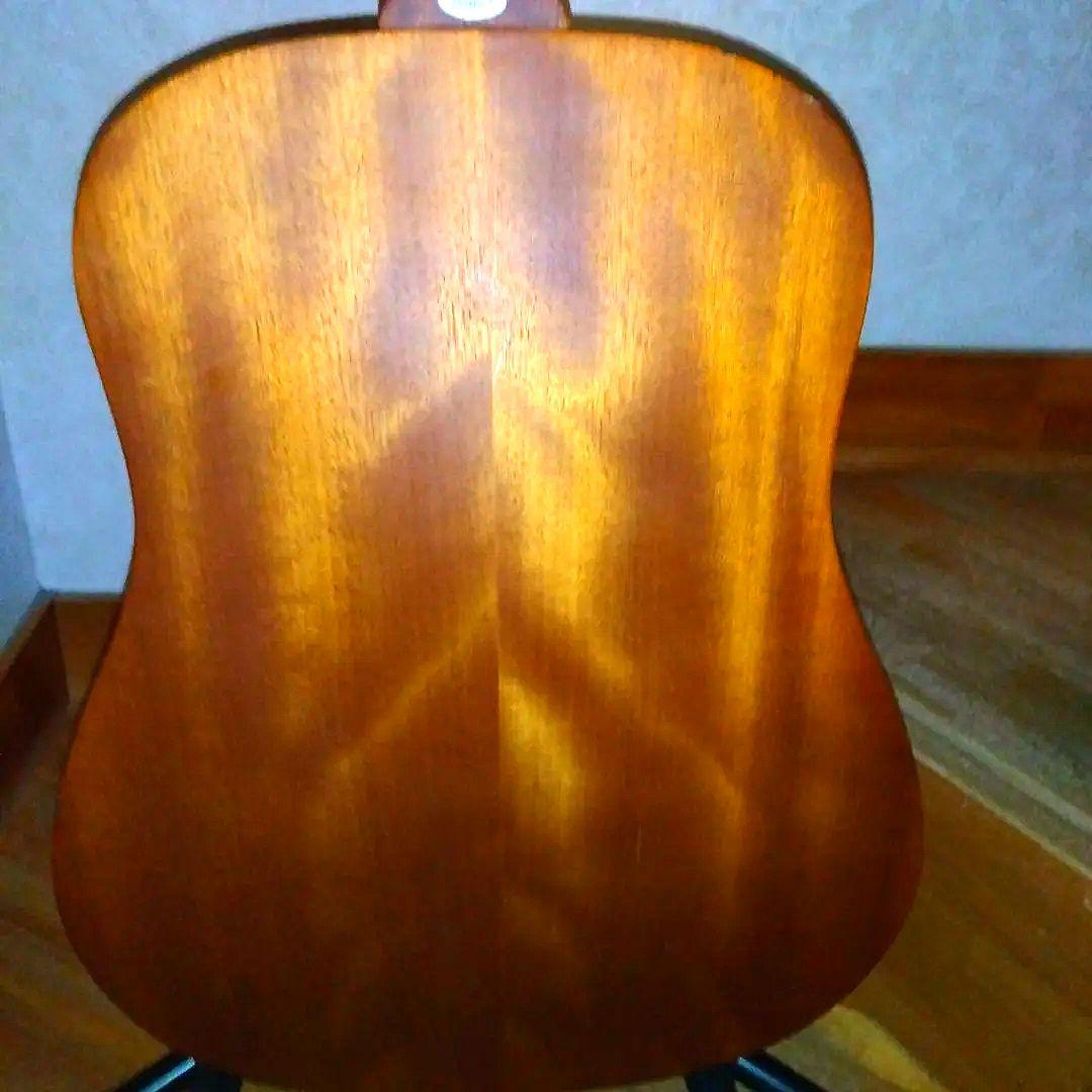 木目バリトラS.yairi上位ブランドコンパクトギター全長88cmケース付き美品