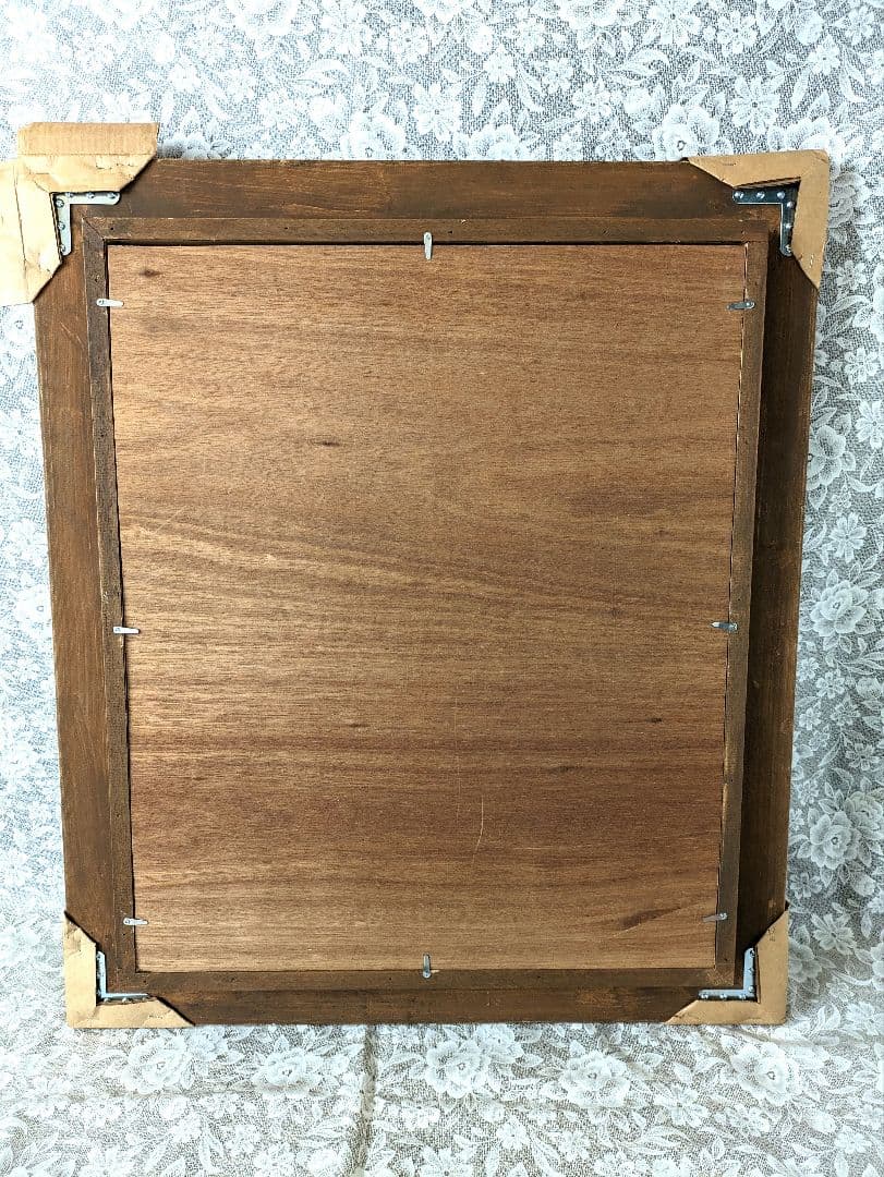 お値下げA✾稀少アンティーク調特特大ヨーロピアン額縁キャンバス付