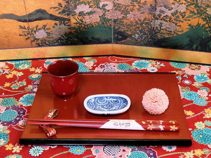 古伊万里　染付　蛸唐草の図　楕円豆皿　珍品　E498AS-CTw