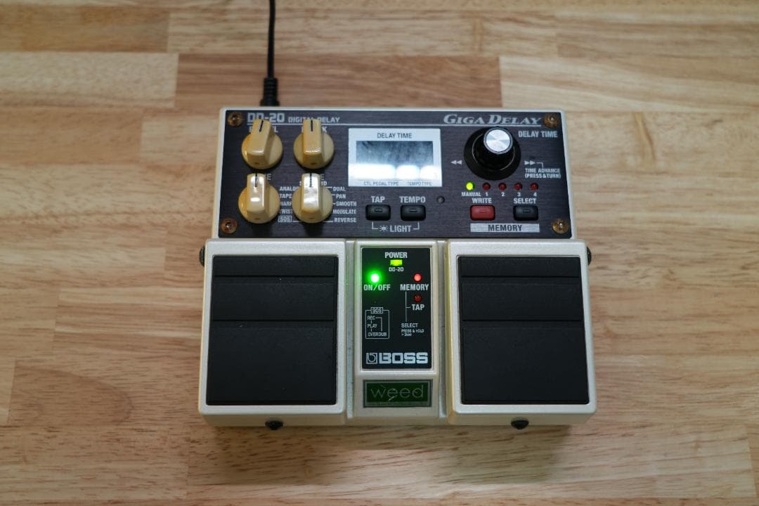 ギター BOSS DD-20 Giga Delay weed custom