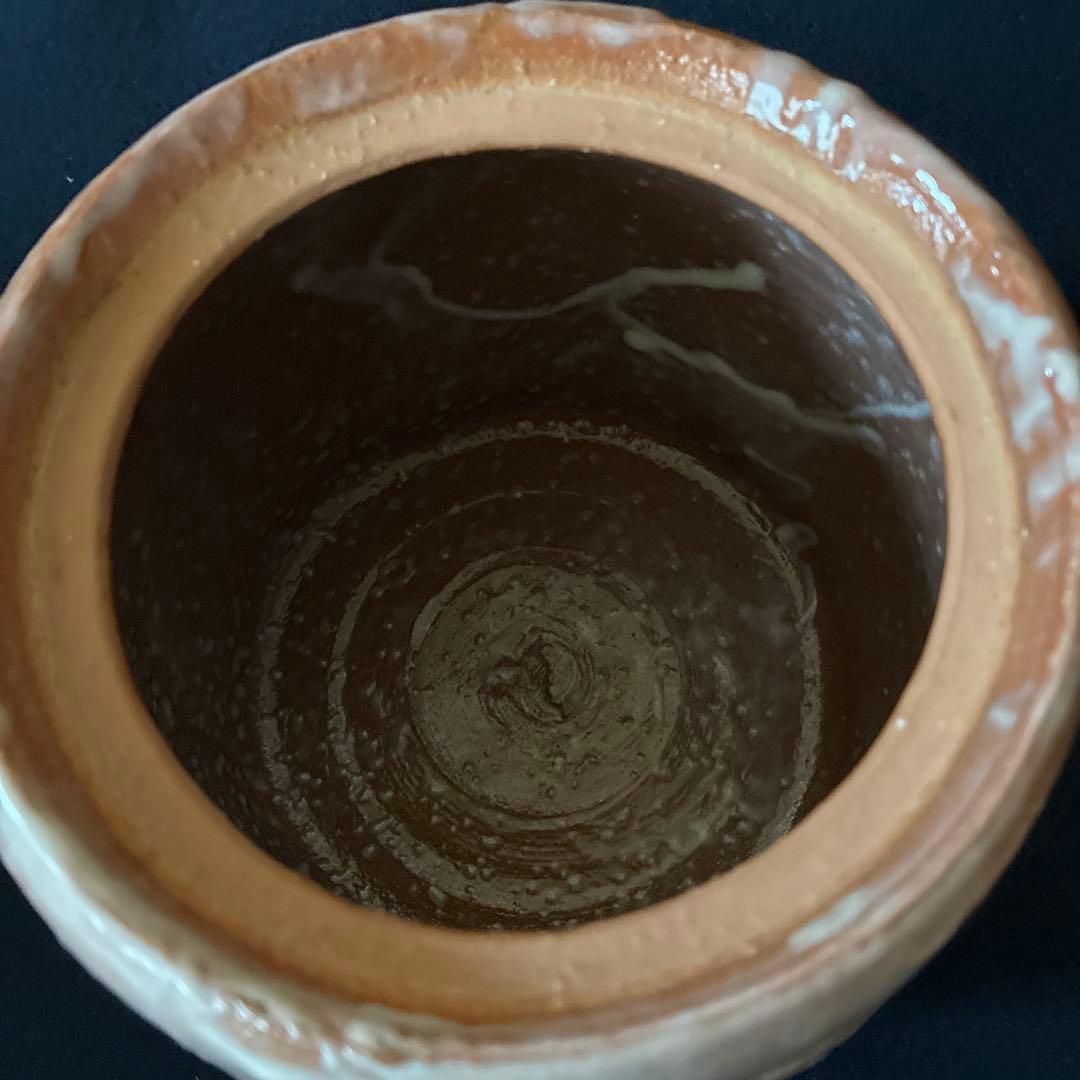 萩　水指　味わい深い❗️