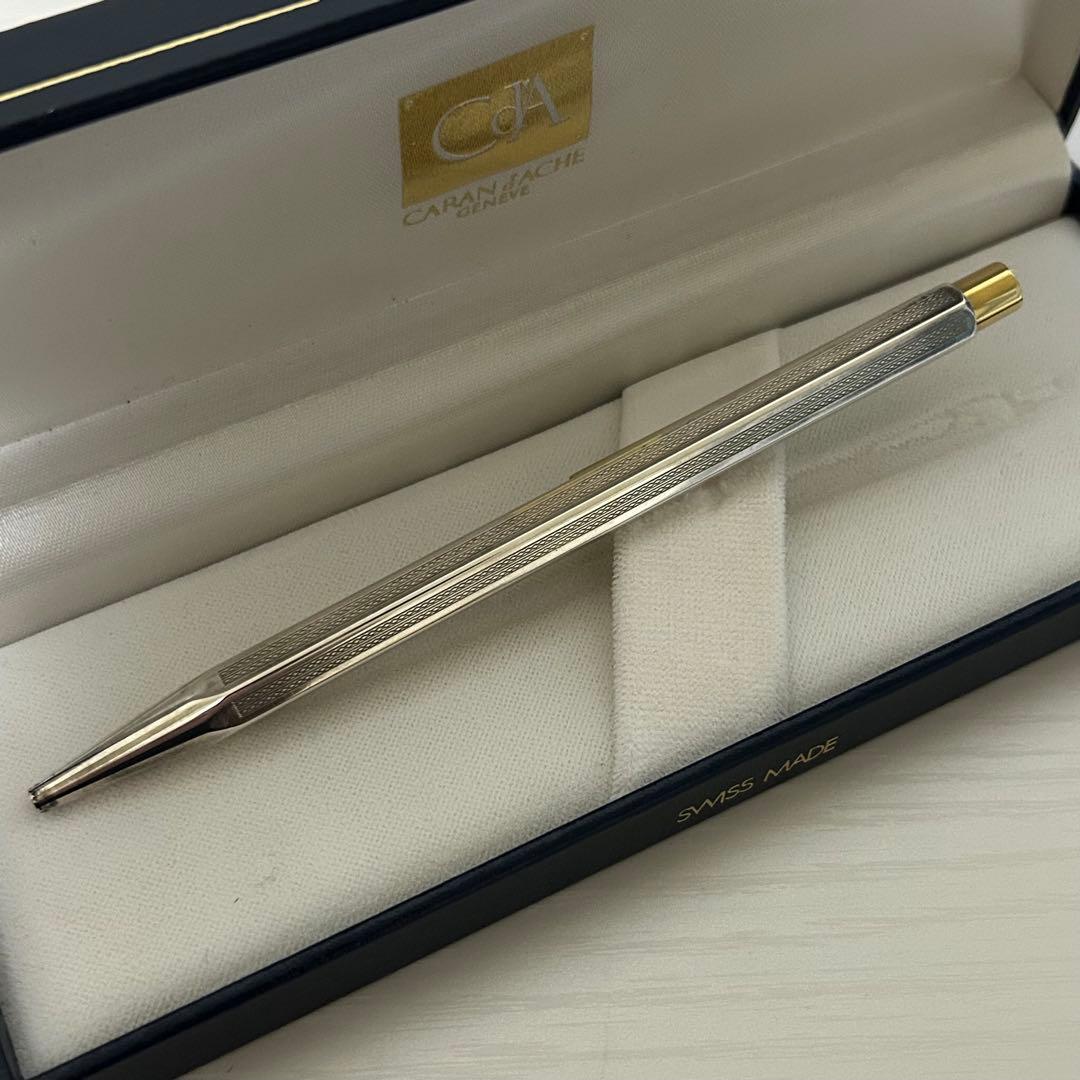 カランダッシュ ヘクサゴナルコレクション エクリドール シルバー ボールペン