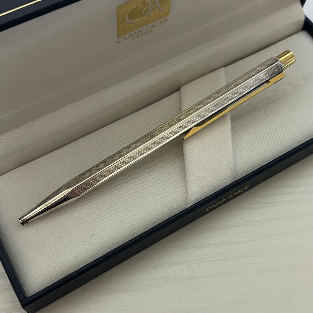 カランダッシュ ヘクサゴナルコレクション エクリドール シルバー ボールペン