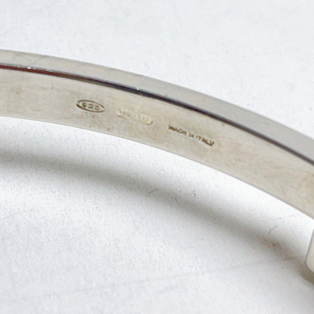 グッチ　バー　リンク　ブレスレット　バングル　925