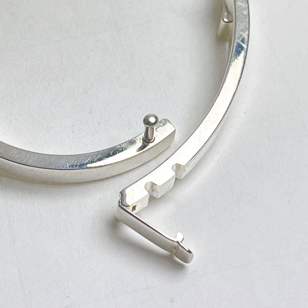 グッチ　バー　リンク　ブレスレット　バングル　925