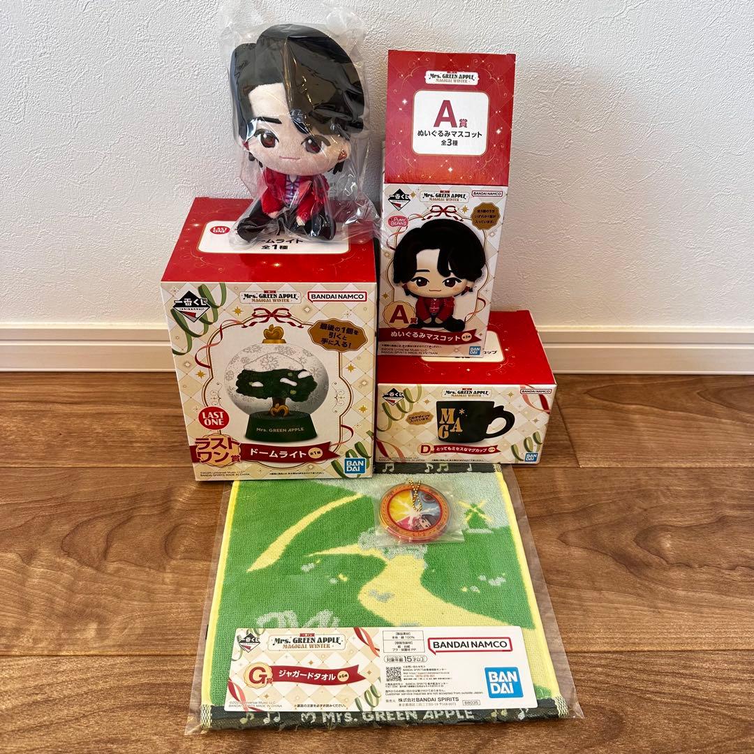 【ミセス】一番くじ MrsGreenApple A D E Gラストワン セット