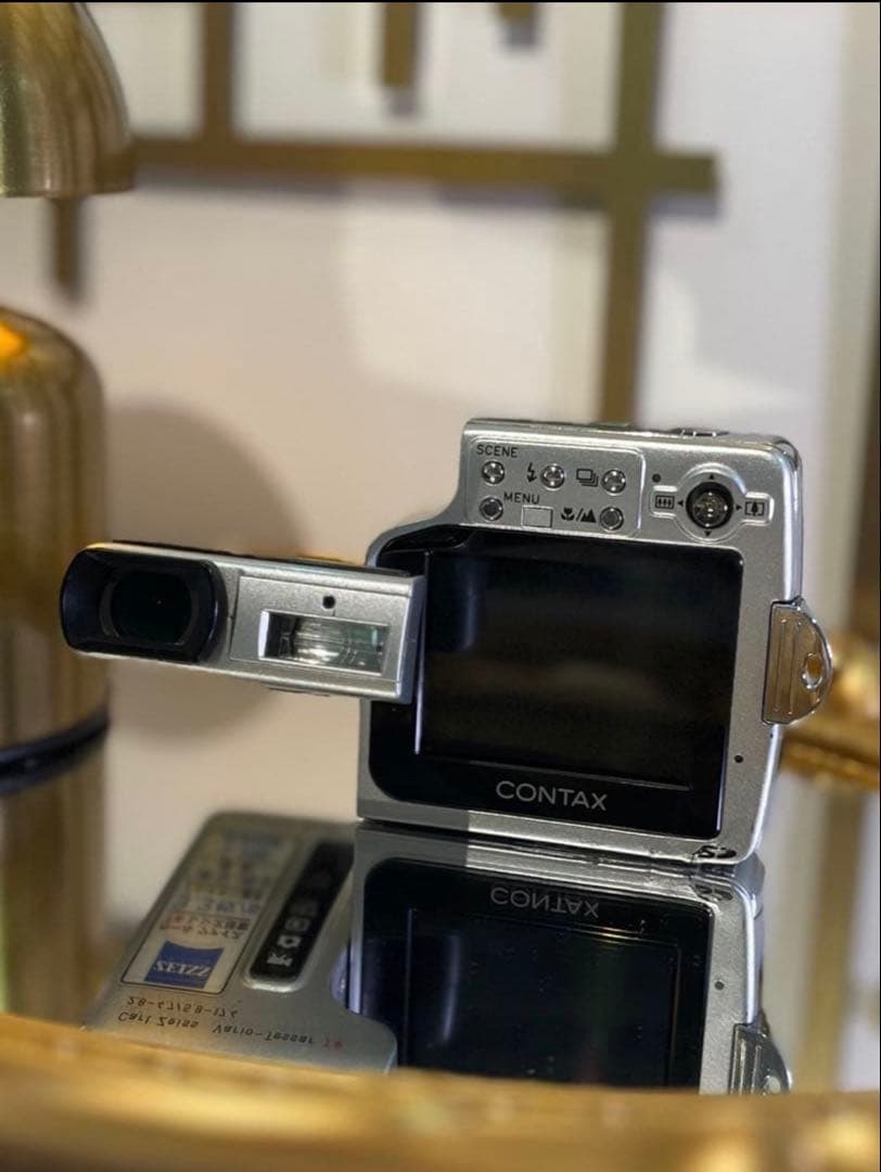 CONTAX U4R ブラック 動作品 ツァイスT＊レンズ