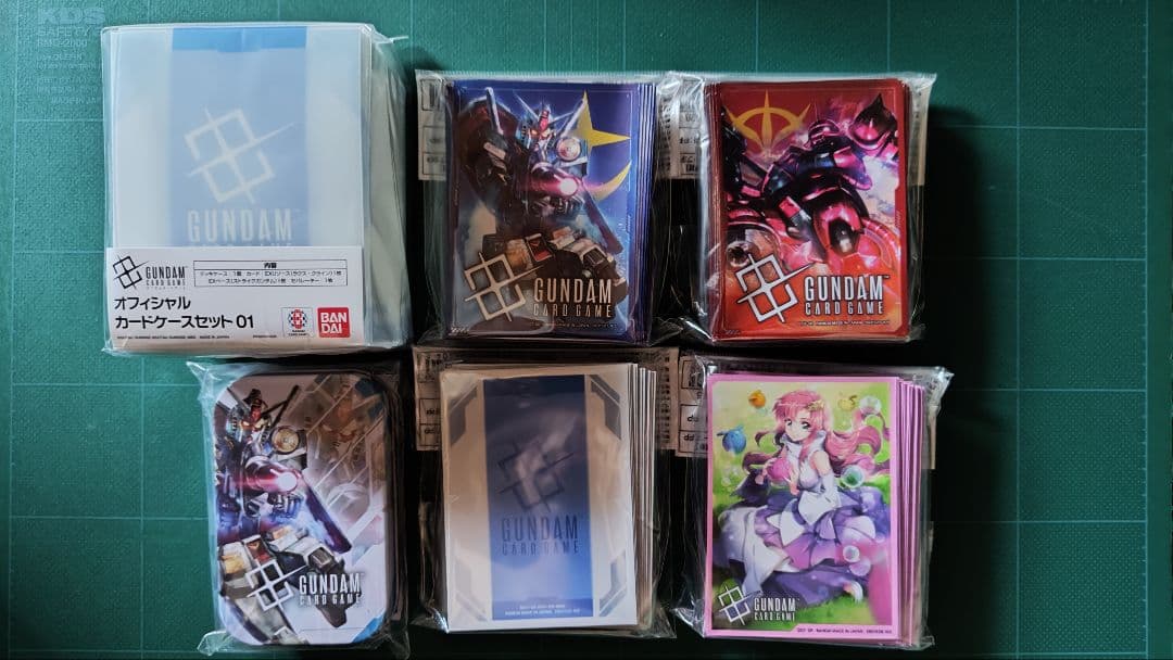 ガンダムカードゲーム オフィシャル カードケース スリーブ カウンターダイス
