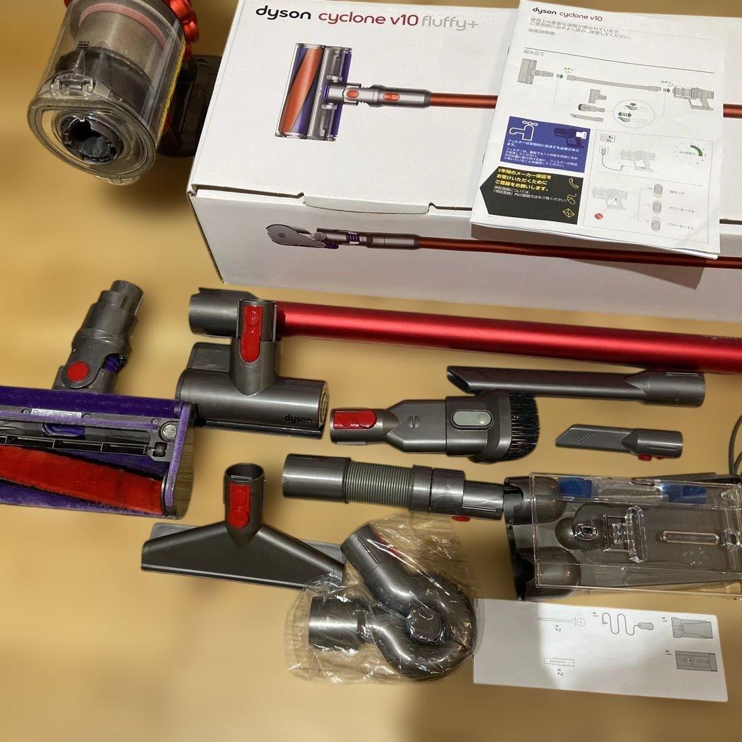 ダイソン dyson コードレスクリーナー v10 fluffy+