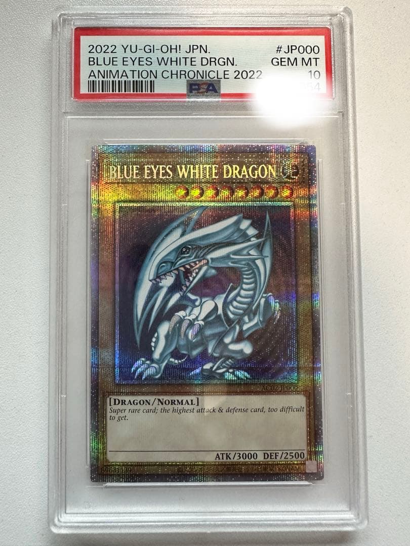 青眼の白龍　アニクロ　psa10