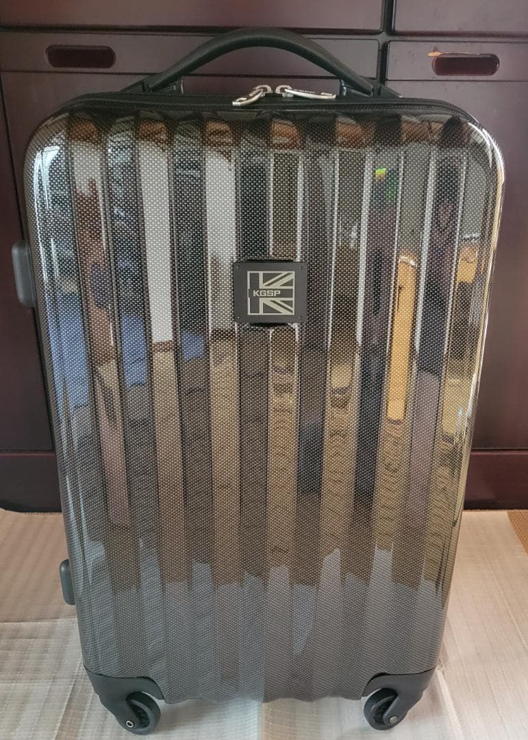 【KANGOL】キャリーケース 黒 Mサイズ 未使用 TSAロック