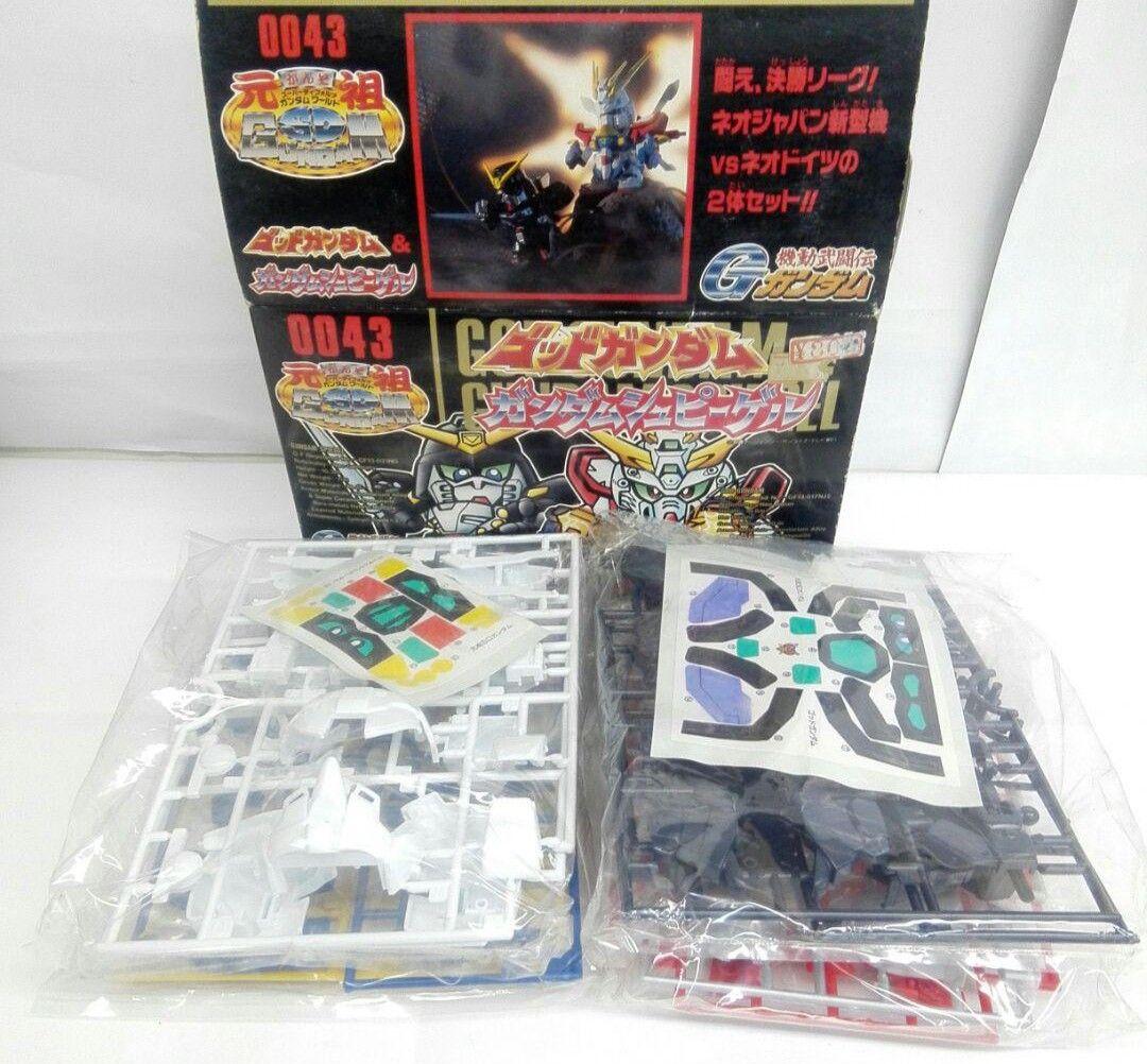 元祖SD ゴッドガンダム＆シュピーゲル、ボルト＆マックスター